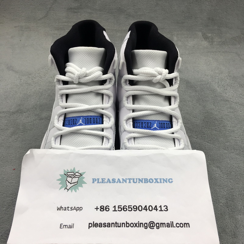 Authentic Air Jordan 11 Legend Blue